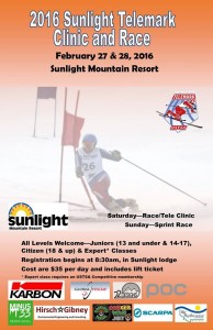 2016 sunlight clinic and race poster